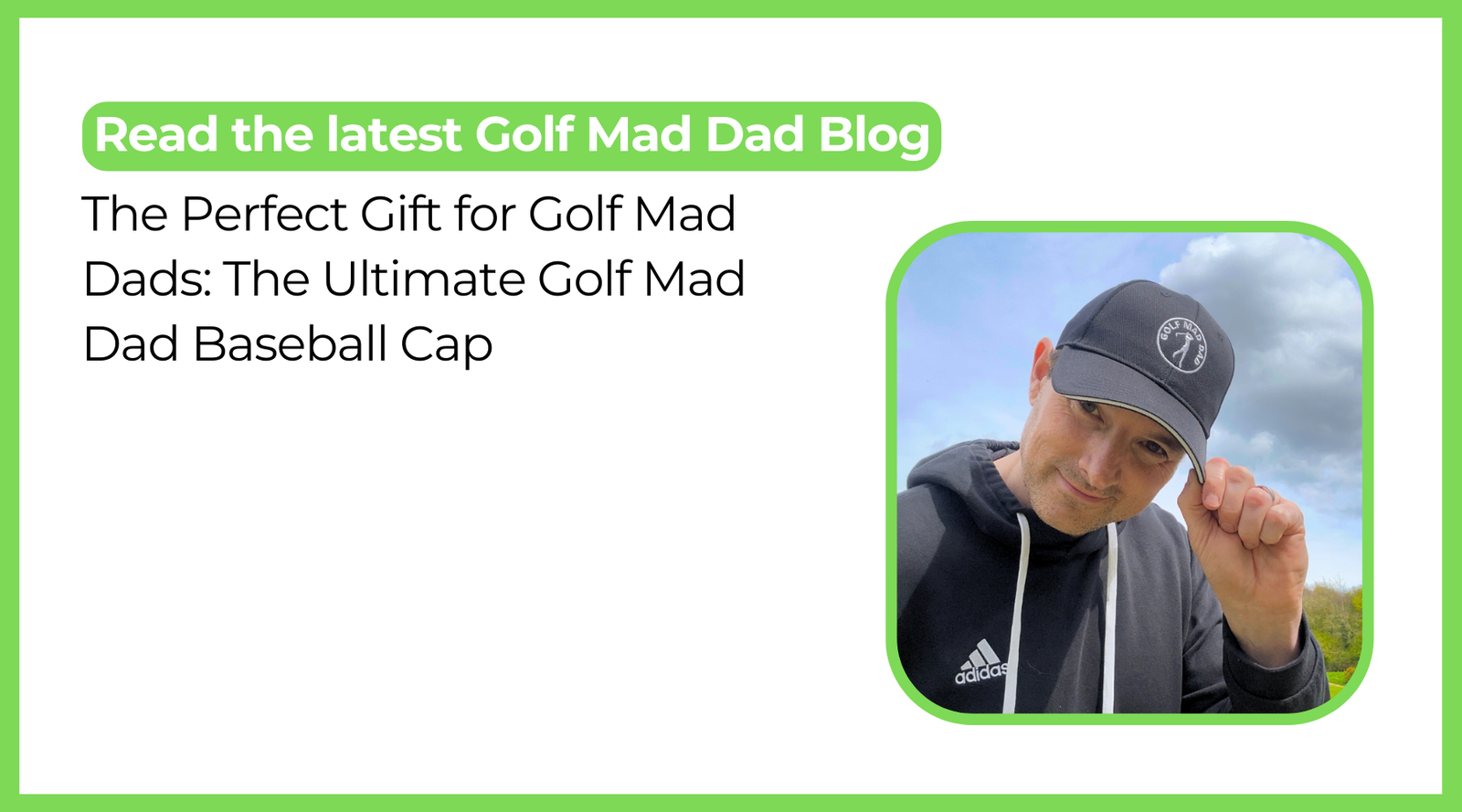 The Perfect Gift for Golf Mad Dads: The Ultimate Golf Mad Dad Baseball Cap