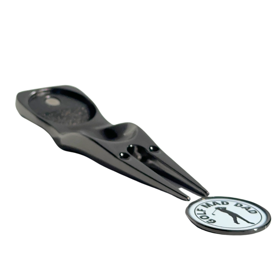 Golf Mad Dad Classic Pitch Repairer & Golf Mad Dad Ball Marker