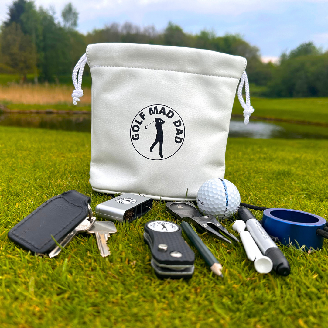 Golf Mad Dad Classic Valuables Pouch