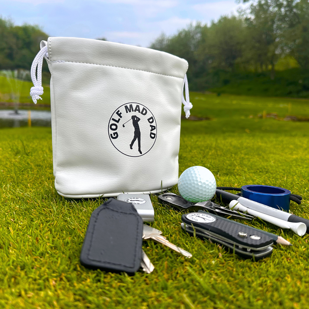Golf Mad Dad Classic Valuables Pouch